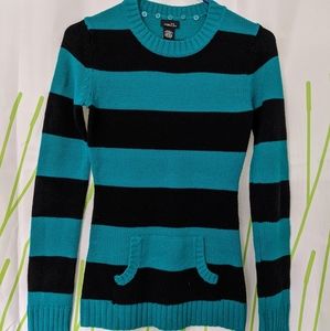 Rue 21 like new sweater size small turquoise